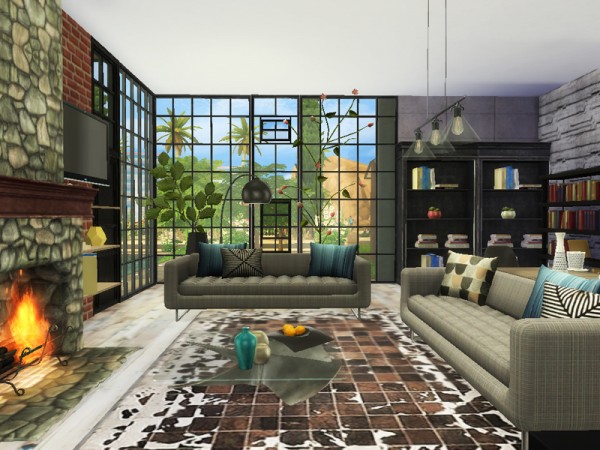  The Sims Resource: The glass lof by Danuta720