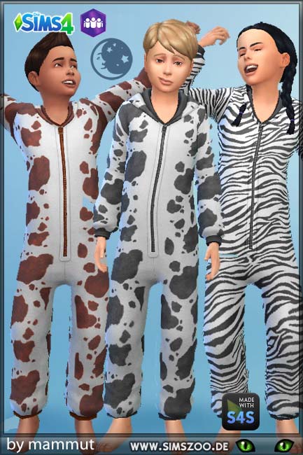  Blackys Sims 4 Zoo: Sleep Zip Up 1 by mammut