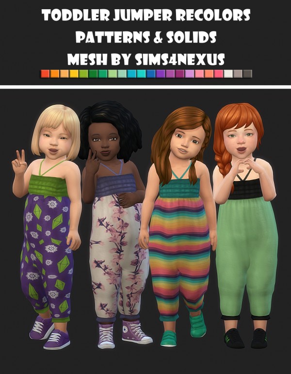  Simsworkshop: Toddler Jumper Recolored by Maimouth