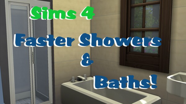  Mod The Sims: Faster Showers & Baths! by PolarBearSims
