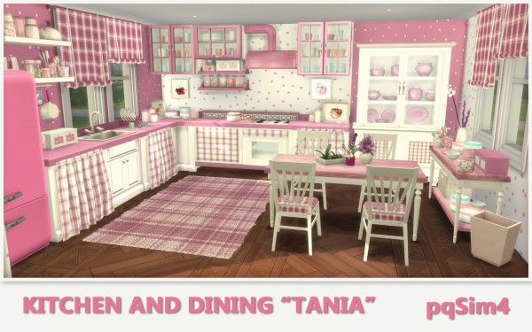  PQSims4: Kitchen and Dining Tania
