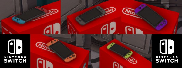  Mod The Sims: Nintendo SWITCH by littledica