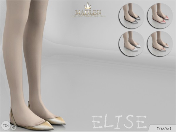  The Sims Resource: Madlen Elise Shoes by MJ95