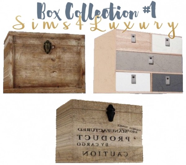  Sims4Luxury: Box Collection 1