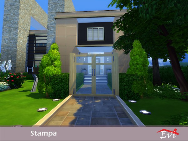  The Sims Resource: Stampa house by evi