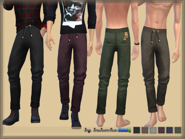  The Sims Resource: Pants with Ties by bukovka