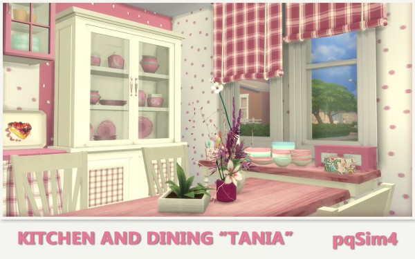  PQSims4: Kitchen and Dining Tania