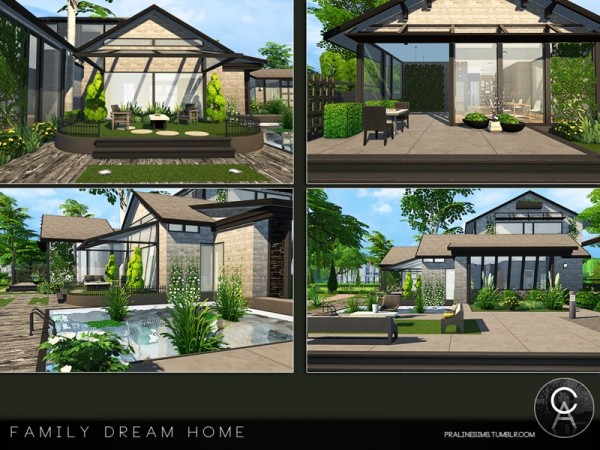 The Sims Resource: Family Dream Home by Pralinesims