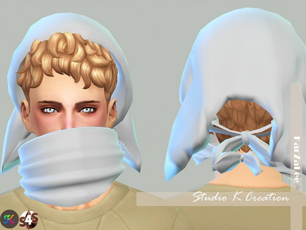  Studio K Creation: Cleaning set head bandage and mask