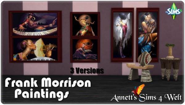  Annett`s Sims 4 Welt: Frank Morrison Paintings
