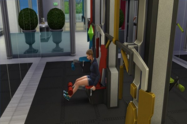  Blackys Sims 4 Zoo: Fitness Center Bodyform by Dschungelkatze