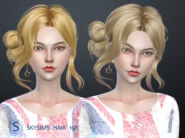  Butterflysims: Skyhair 158 hairstyle