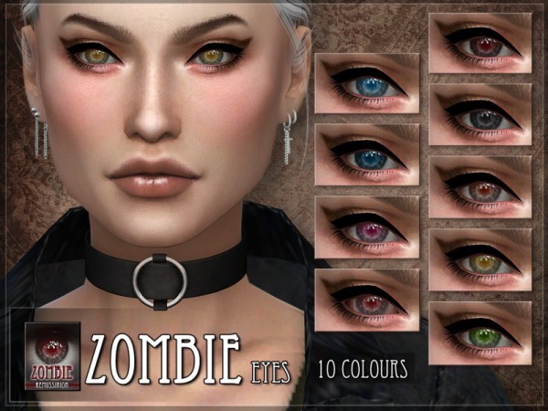  The Sims Resource: Zombie Eyes by RemusSirion
