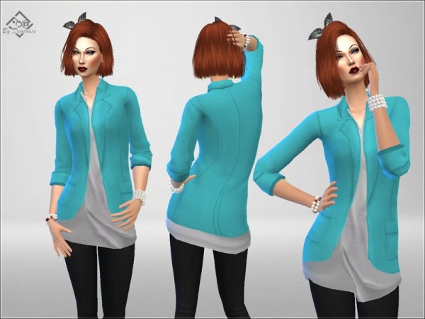  The Sims Resource: Spring Outfit 2017 by Devirose