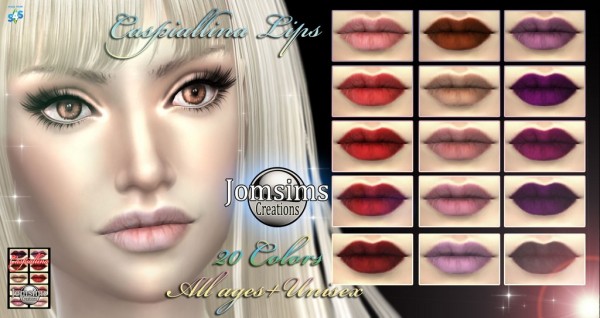 Jom Sims Creations: Caspiallina lips