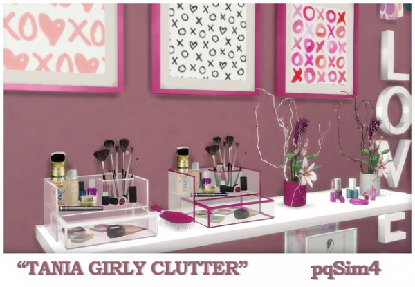  PQSims4: Tania Girly Clutter
