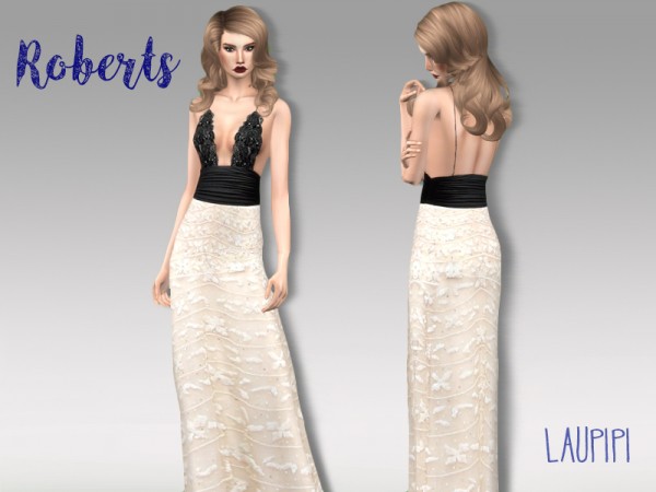  The Sims Resource: Oscars 2017 dresses by Laupipi