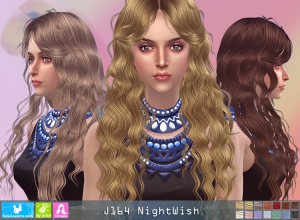 NewSea: J164 Nightwish donation hairstyle