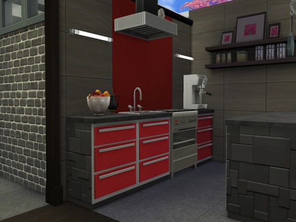  The Sims Resource: Modern Duplex by Kurze17