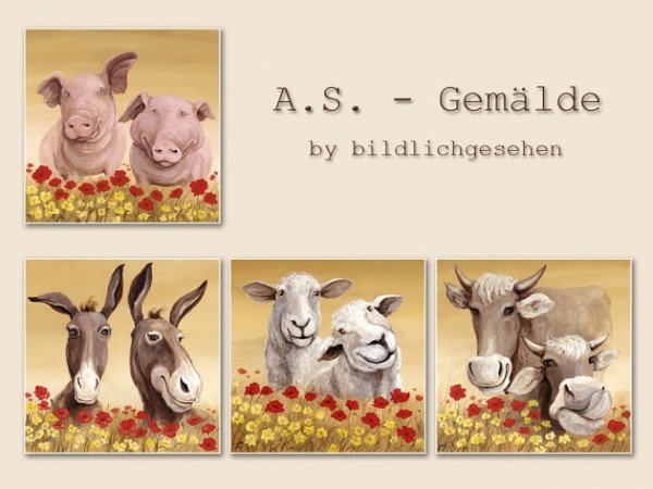  Akisima Sims Blog: G. S. Paintings