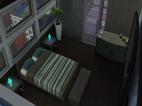  The Sims Resource: Modern Duplex by Kurze17