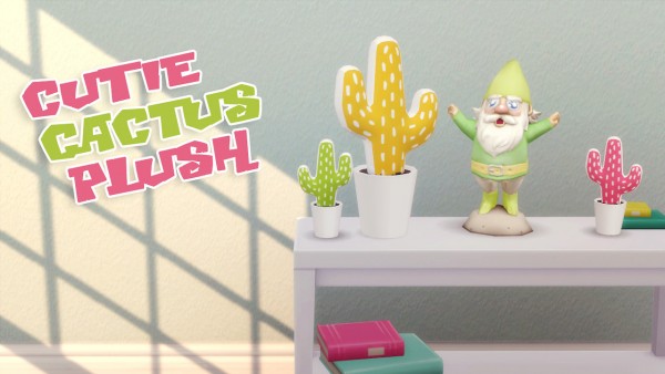 Hamburgercakes: Cutie Cactus Plush • Sims 4 Downloads