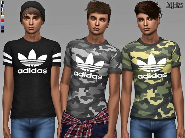  The Sims Resource: Jackson TShirts by Margeh 75