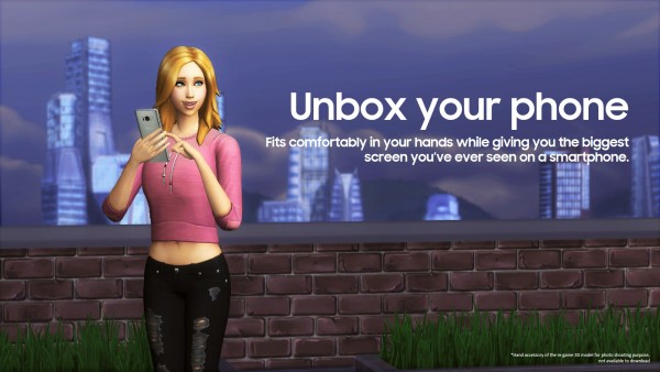  Mod The Sims: Samsung GALAXY S8 by littledica