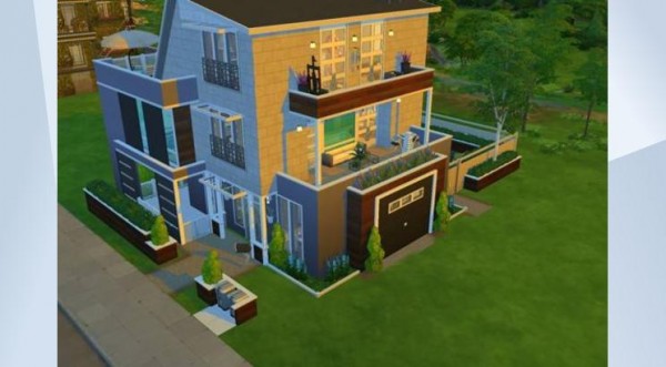  Chillis Sims: Modern house
