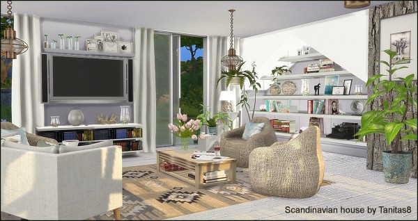  Tanitas Sims: Scandinavian house