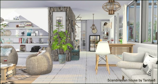  Tanitas Sims: Scandinavian house