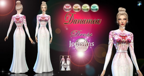  Jom Sims Creations: Danamea dress