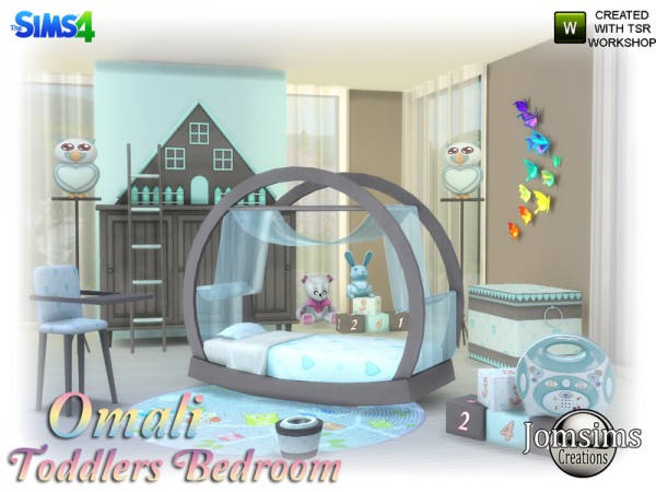  The Sims Resource: Omali Toddlers Bedroom by jomsims