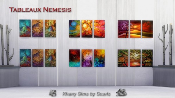  Khany Sims: Nemesis paintings
