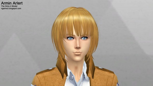  NG Sims 3: Attack on Titan Eren, Mikasa and Armin