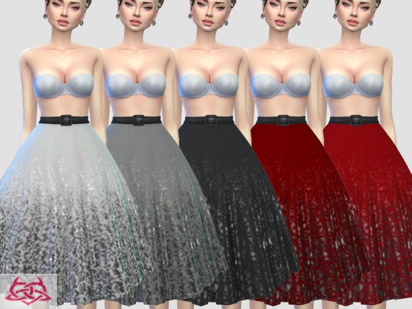  The Sims Resource: Vintage Basic skirt recolor 1 by Colores Urbanos