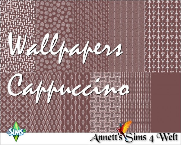  Annett`s Sims 4 Welt: Wallpapers Cappuccino