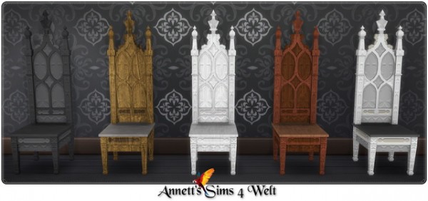  Annett`s Sims 4 Welt: Furniture Set Midnight Hollow