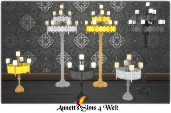  Annett`s Sims 4 Welt: Furniture Set Midnight Hollow