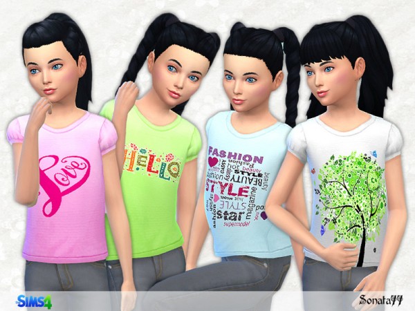  The Sims Resource: S77 girl 21 by  Sonata77