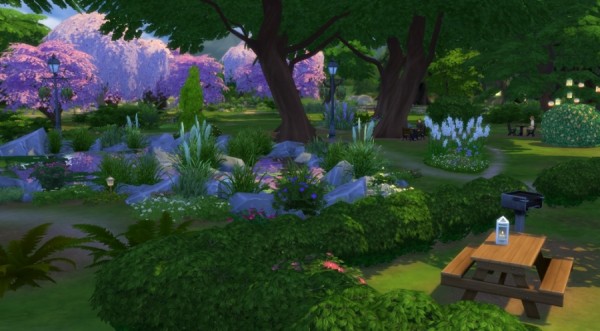  Sims Artists: The park of delights