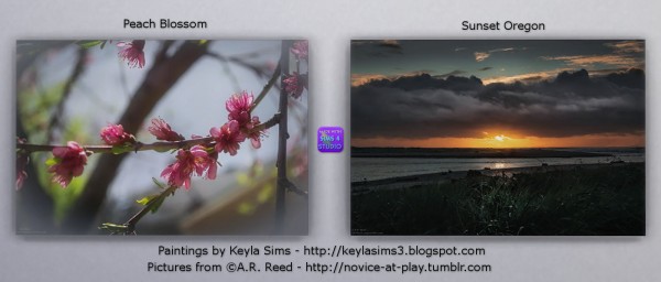  Keyla Sims: Nature paintings