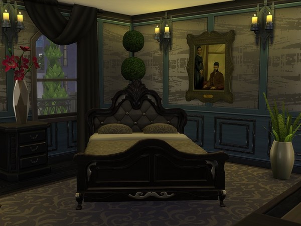  The Sims Resource: Gothic Cottage by Ineliz