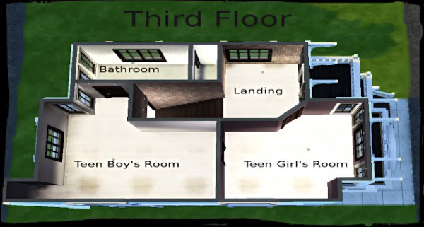  Pandashtproductions: Third Floor City Cottage Rooms