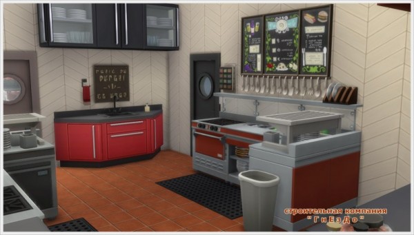  Sims 3 by Mulena: Patios restaurant