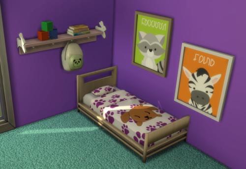  Chillis Sims: Toddlerbed Kensy