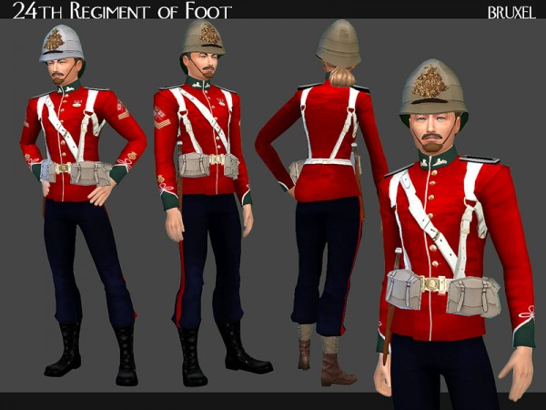  The Sims Resource: Bruxel   Victorian Soldier Set