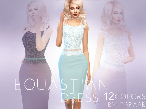  The Sims Resource: Equastian Dress by Equastian Dress