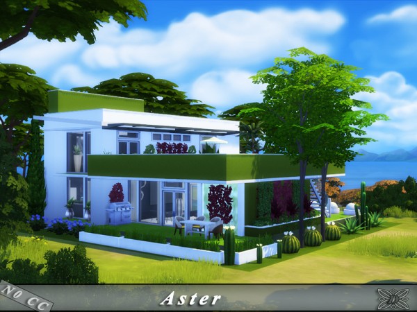 The Sims Resource: Aster house by Danuta720