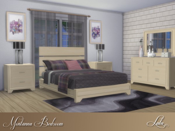 The Sims Resource: Montanna Bedroom by Lulu265